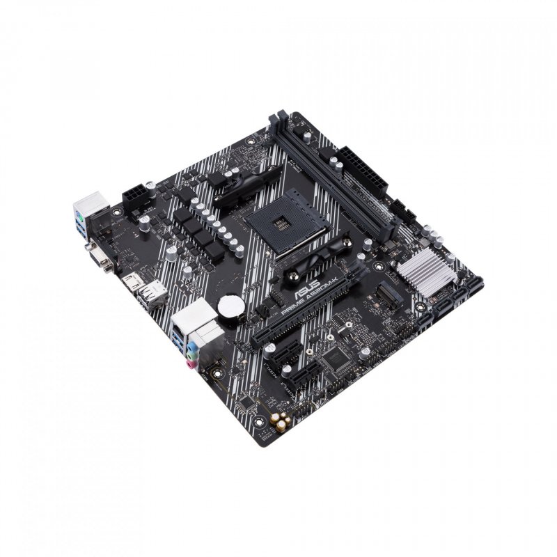 ASUS compatible PRIME A520M-K - Motherboard - micro ATX - Socket AM4 - AMD A520