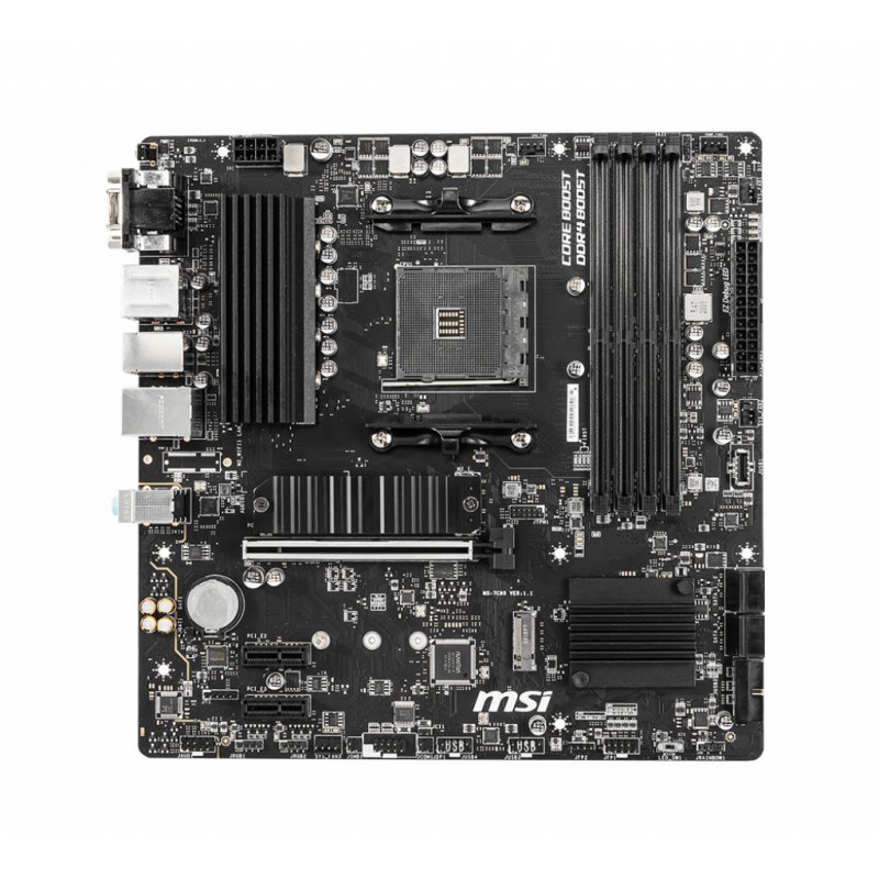 MSI compatible B550M PRO-VDH - Motherboard - micro ATX - Socket AM4 - AMD B550