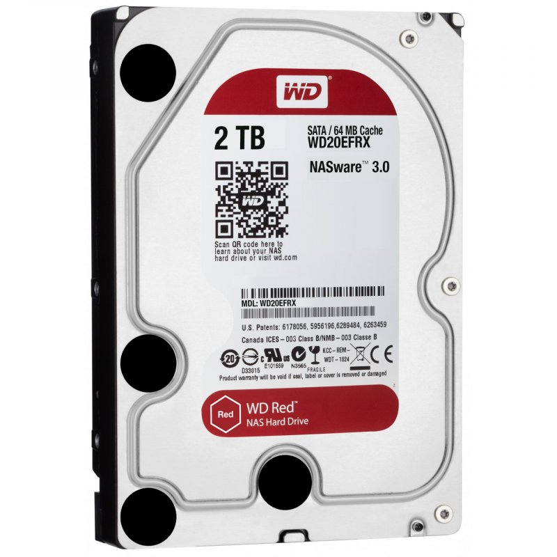 Western Digital Red 3.5" 2 To Série ATA III