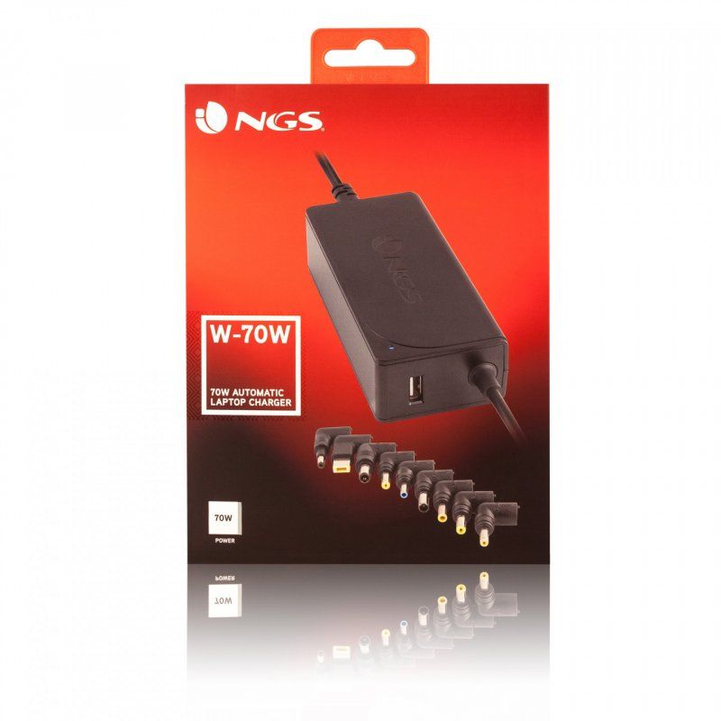 NGS W-70W adaptateur de puissance & onduleur Intérieure Noir