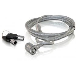 Cable Antivol à clé pour PC et portables Delock compatible