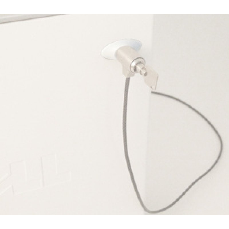 Verrou de sécurité Mobilis pour ordinateur portable (Blanc)