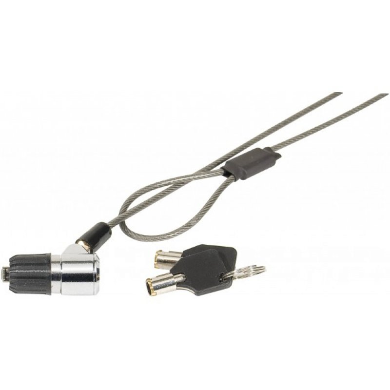 Cable Antivol à clépour PC et portables 1,80 m