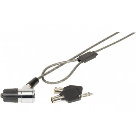 Cable Antivol à clépour PC et portables 1,80 m