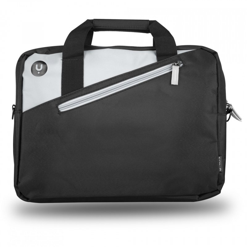 NGS Monray Ginger notebook case 35.6 cm (14") Briefcase Black, Grey