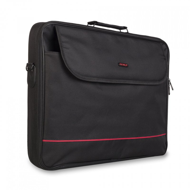 NGS Monray Passenger Plus notebook case 45.7 cm (18") Briefcase Black