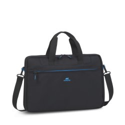 Rivacase 8037 notebook case 39.6 cm (15.6") Briefcase Black