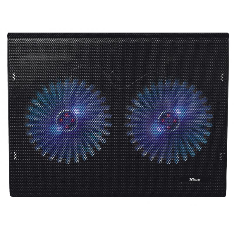 Support ventilé Trust Azul 17,3" max (Noir)