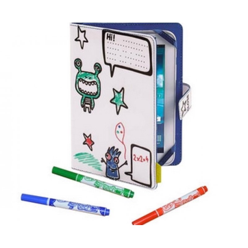 Tech air TAUKT007 tablet case 20.3 cm (8") Folio Multicolour