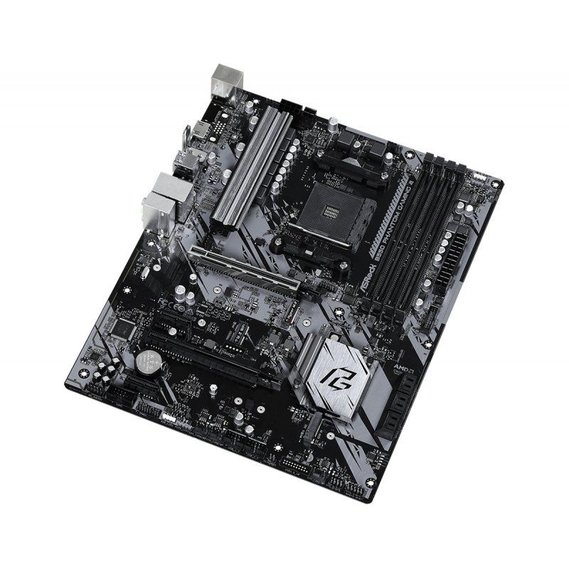 STOCK1 - Asrock B550 Phantom Gaming 4 AMD B550 Emplacement AM4 ATX