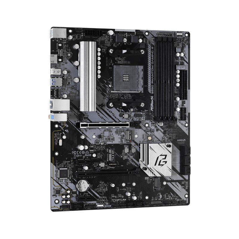 STOCK1 - Asrock B550 Phantom Gaming 4 AMD B550 Emplacement AM4 ATX