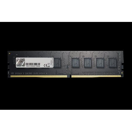 Barrette mémoire 4Go DIMM DDR4 G.Skill compatible Value PC4-19200 (2400 Mhz) (Noir)