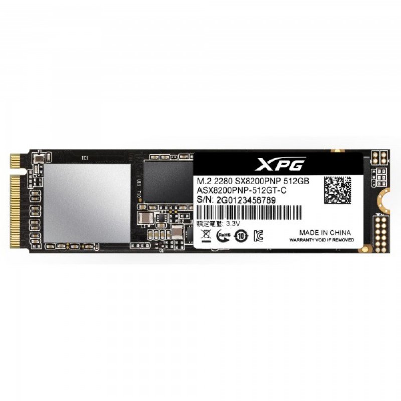 Disque Dur SSD Adata compatible XPG SX8200 Pro 512Go - M.2 NVMe Type 2280