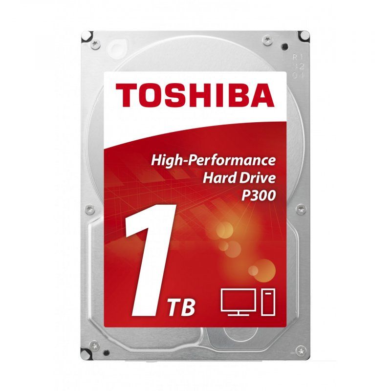Disque Dur Toshiba compatible P300, SATA 6G, 3,5 Pouces - 1 TB
