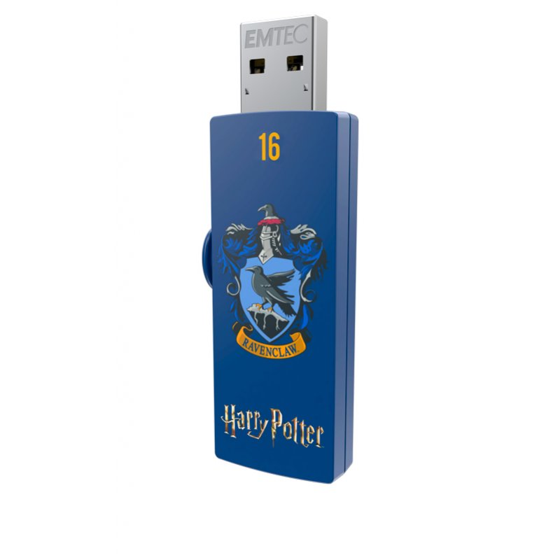 Clé USB Emtec compatible M730 Harry Potter Serdaigle 16Go USB 2.0 (Bleu)