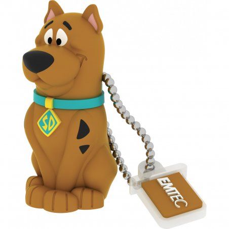 Clé USB Emtec compatible HB106 Scooby-Doo 16Go USB 2.0 (Marron)