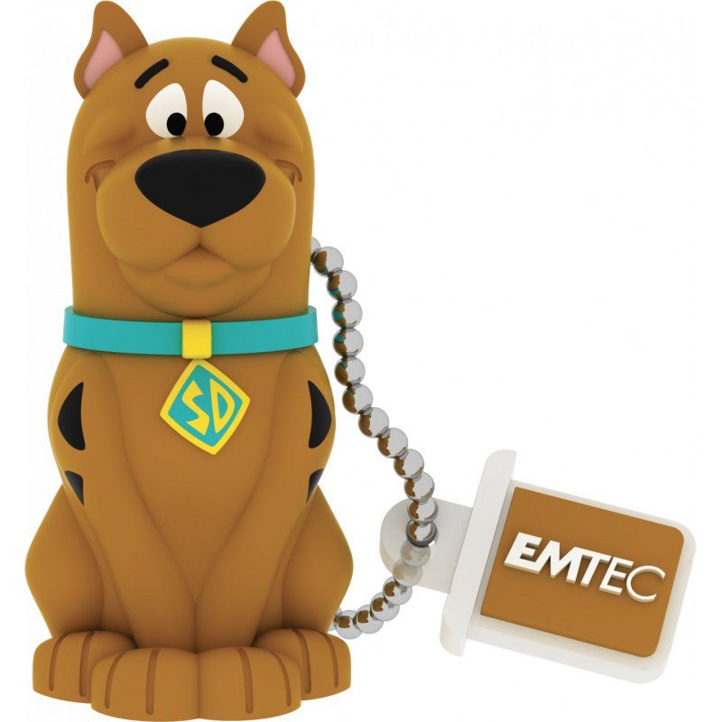 Clé USB Emtec compatible HB106 Scooby-Doo 16Go USB 2.0 (Marron)