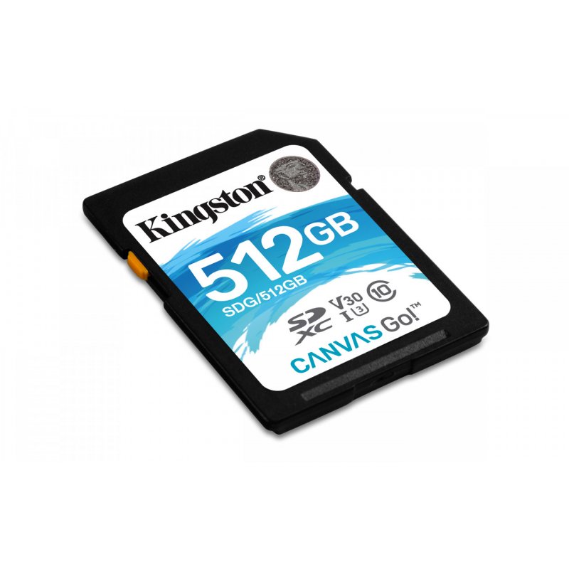 Kingston Technology Canvas Go! 512 GB SDXC UHS-I Class 10