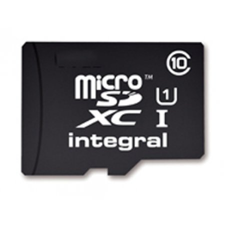 Carte mémoire Micro SD Integral compatible UltimaPro 8 Go Class 10 + adaptateur SD (90Mo/s)
