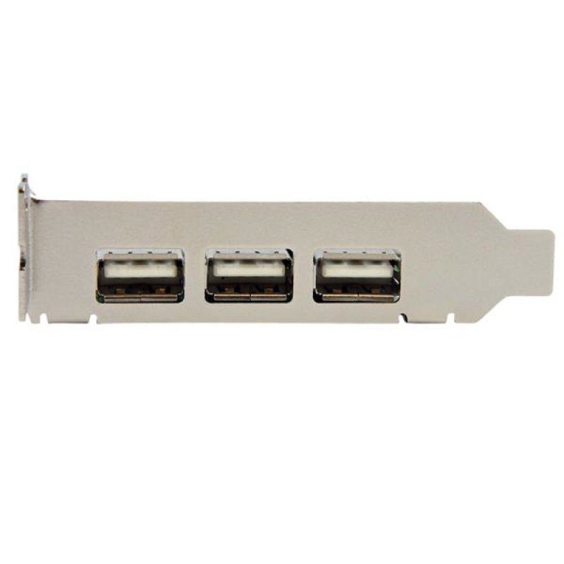 CARTE ADAPTATEUR PCI EXPRESS VERS 4 PORTS USB 2.0