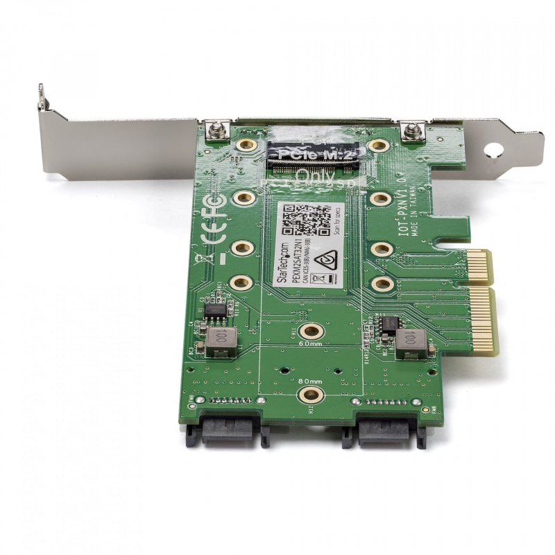 ADAPTATEUR SSD M.2 NGFF A 3 PORTS - CARTE M.2 NGFF PCIE