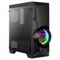 Aerocool AeroEngine RGB Midi Tower Black