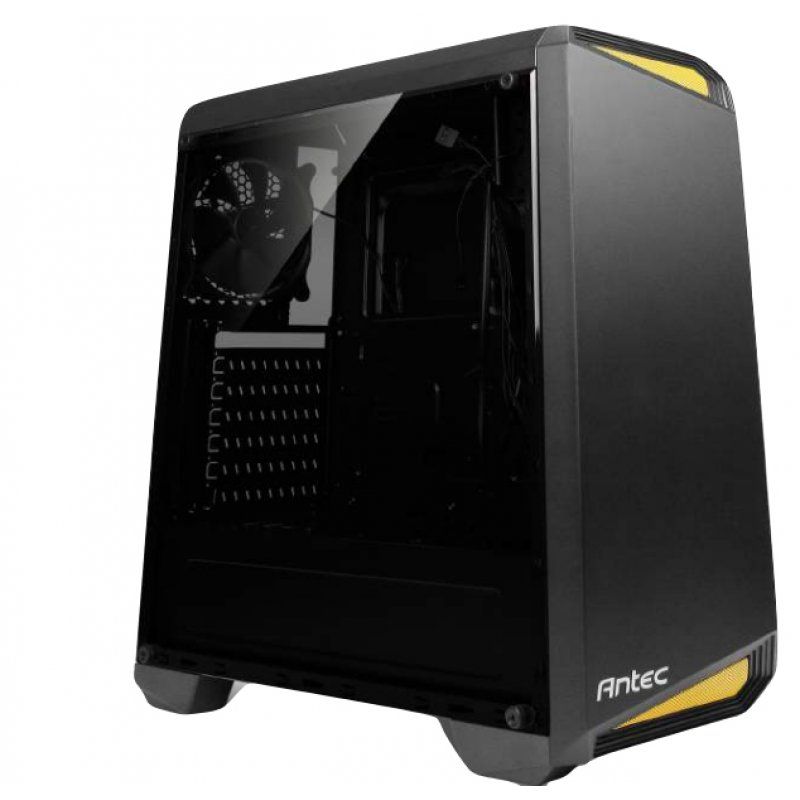 Antec NX100 Midi Tower Noir, Jaune