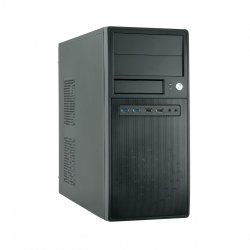 STOCKDIV1 - Chieftec CG-04B-OP unité centrale Midi Tower Noir