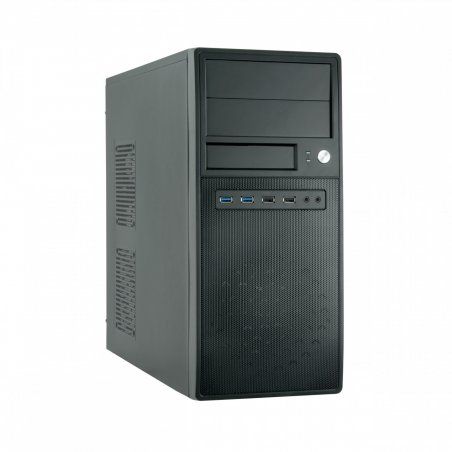 STOCKDIV1 - Chieftec CG-04B-OP unité centrale Midi Tower Noir