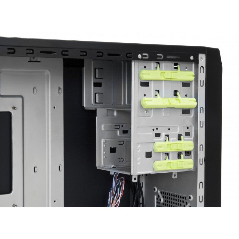 STOCKDIV1 - Chieftec CG-04B-OP unité centrale Midi Tower Noir