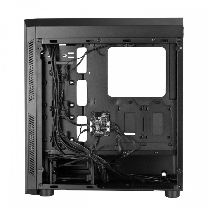 Chieftec compatible Scorpion II GL-02B RGB Tempered Glass - Noir