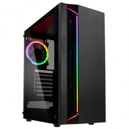 Boitier Moyen Tour ATX Kolink compatible Inspire K7 RGB avec panneaux vitrés (Noir)