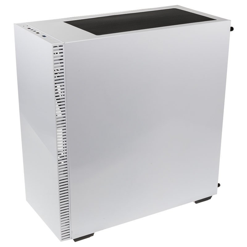 Boitier Kolink compatible Stronghold Midi-Tower, Tempered Glass - Blanc