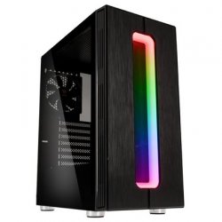 Kolink compatible Nimbus RGB Midi-Tower, Tempered Glass - schwarz
