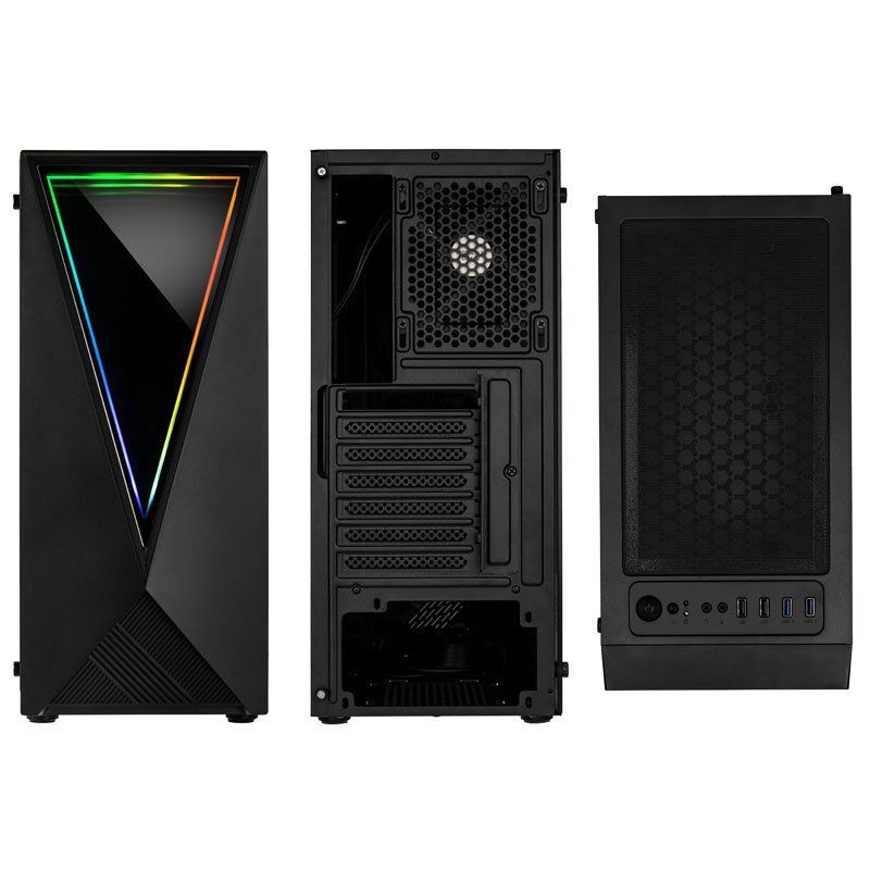 Kolink compatible Void RGB Midi-Tower - schwarz Window