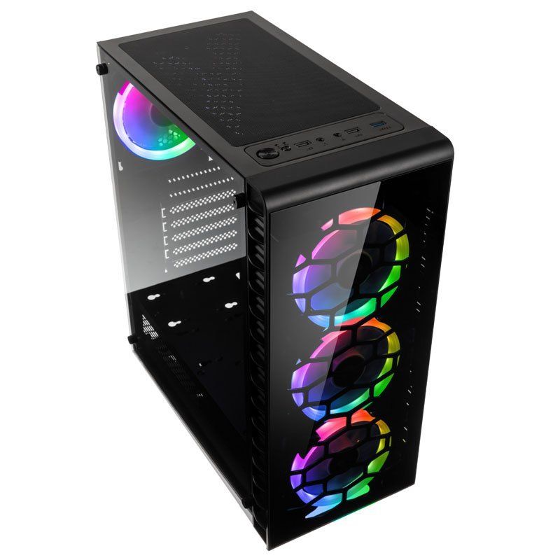 Kolink compatible Observatory Lite RGB Midi-Tower - schwarz