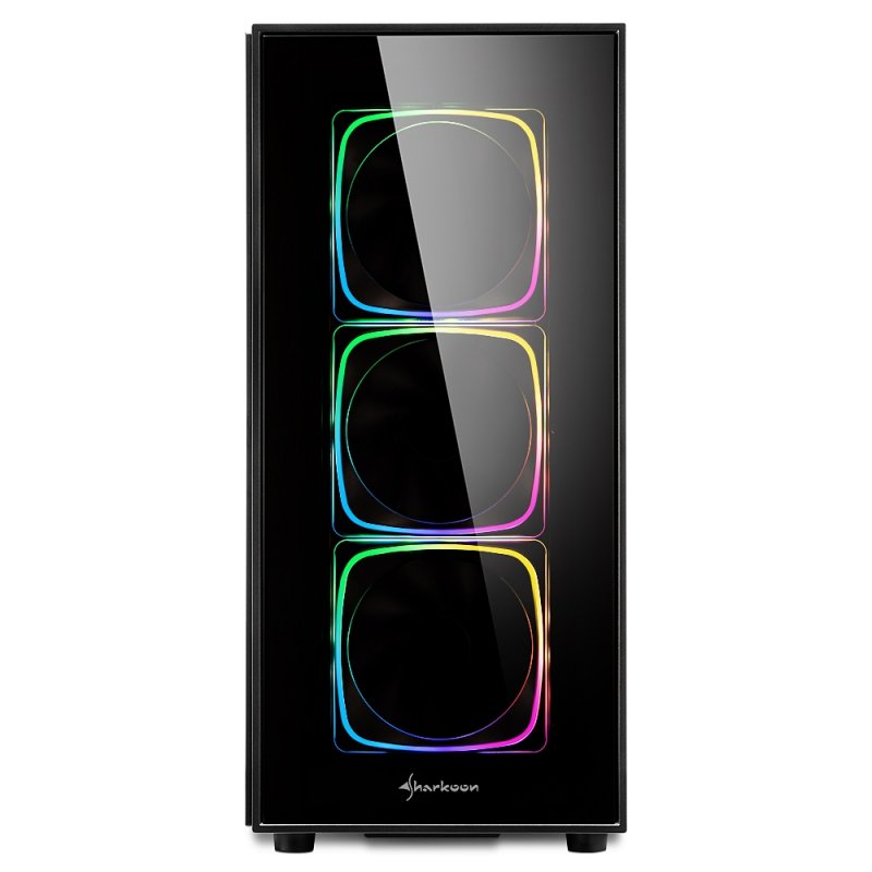 Sharkoon TG6 RGB Midi Tower Black