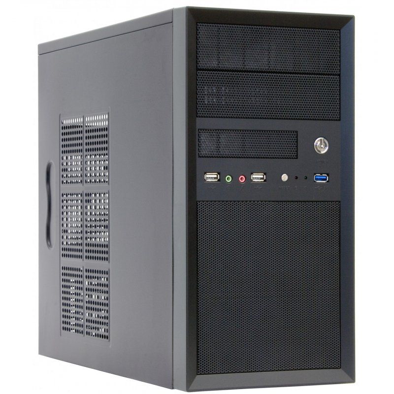 Chieftec CT-01B-OP unité centrale Mini Tower Noir