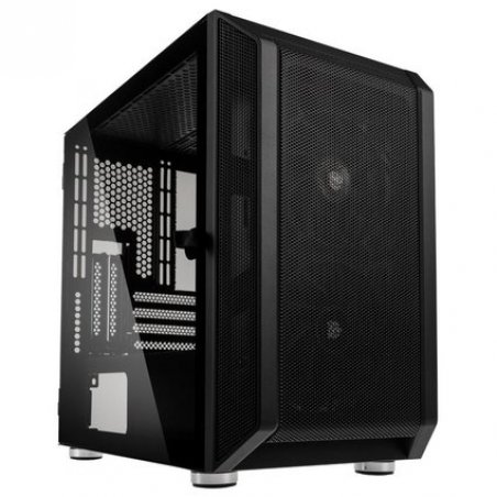 Boitier Mini Tour Micro ATX Kolink compatible Citadel Mesh avec panneau vitré (Noir)