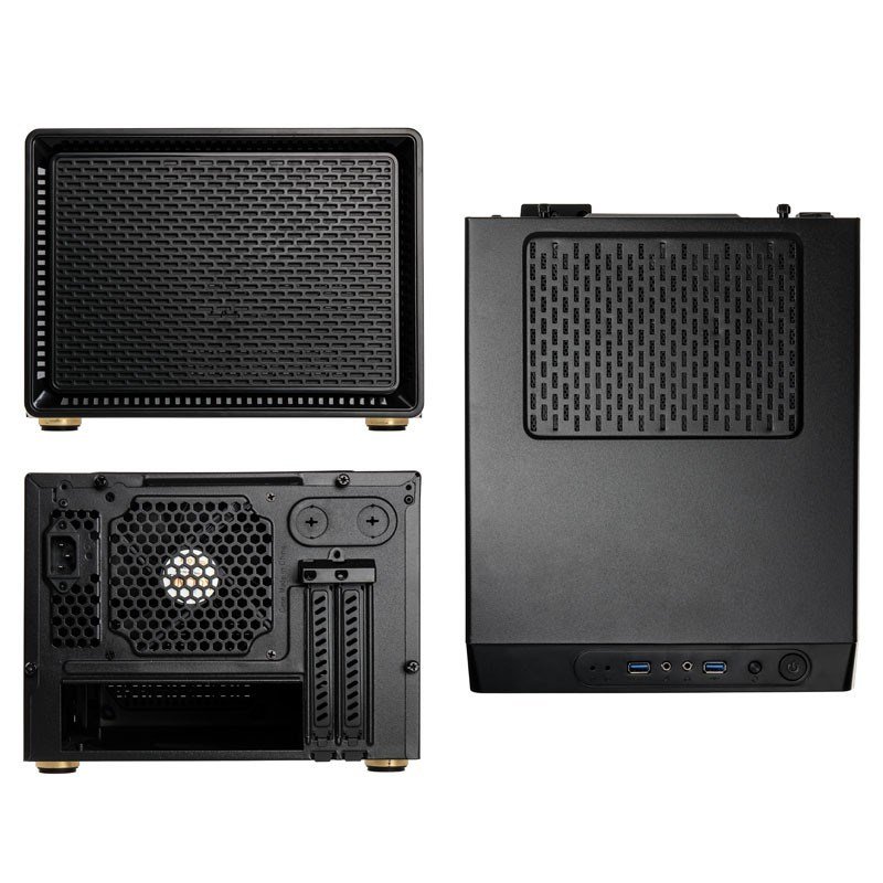 S - Boitier Kolink compatible Satellite Mini-ITX- / Micro-ATX Noir