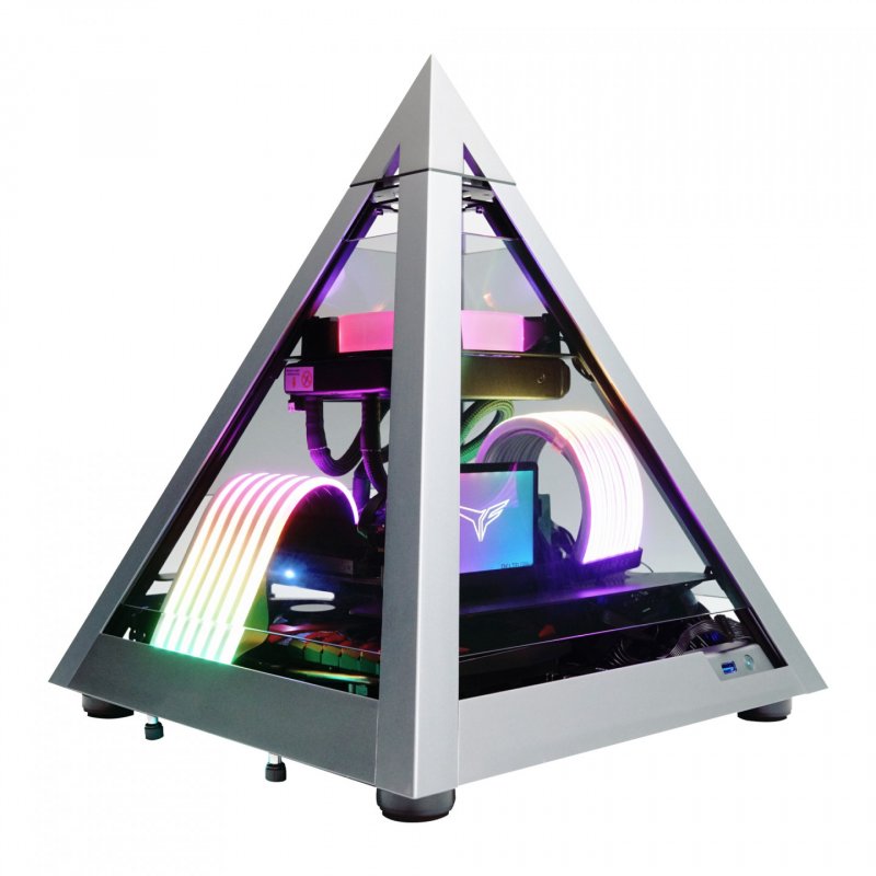 Azza Pyramid Mini Mini Pyramid Aluminium, Noir