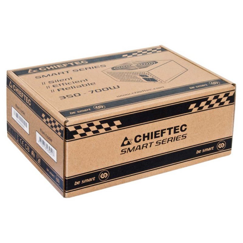 Chieftec compatible Smart Serie GPS-500A8 Alimentation - 500 Watt