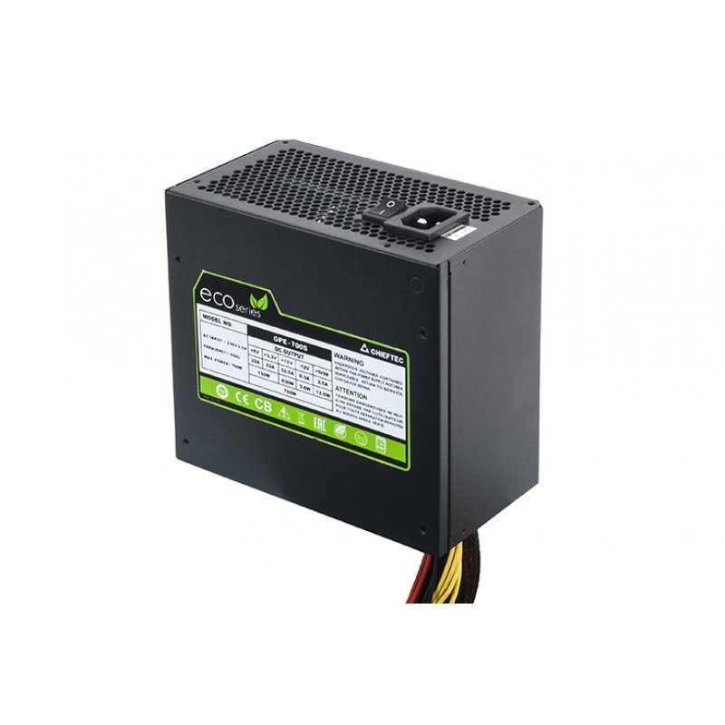 Alimentation ATX Chieftec compatible Eco GPE-500S - 500W (Noir)