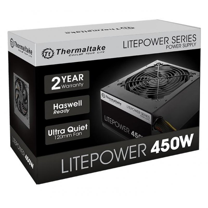 Thermaltake Litepower G2 power supply unit 450 W 24-pin ATX ATX Black