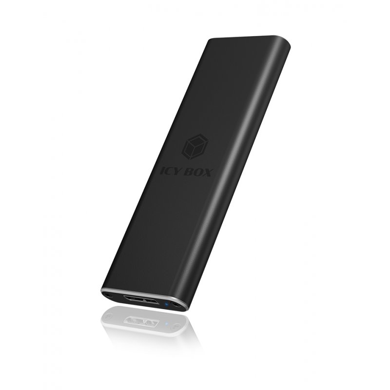M.2 zu USB 3.0 Host, Aluminium, noir ICY BOX
