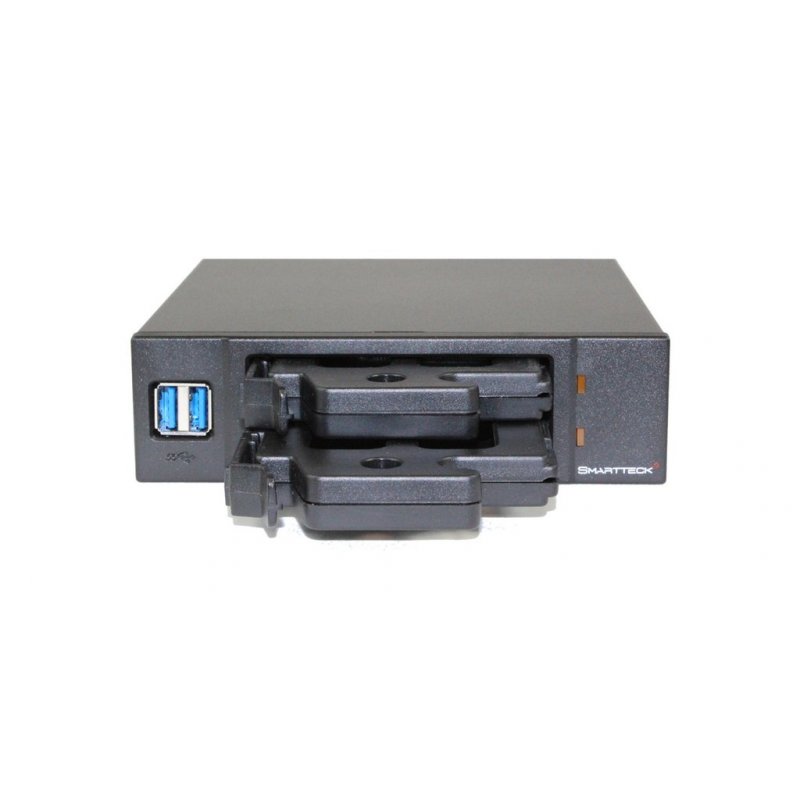 Smartteck SMT-B54131 Obturateur de baie de lecteur Noir