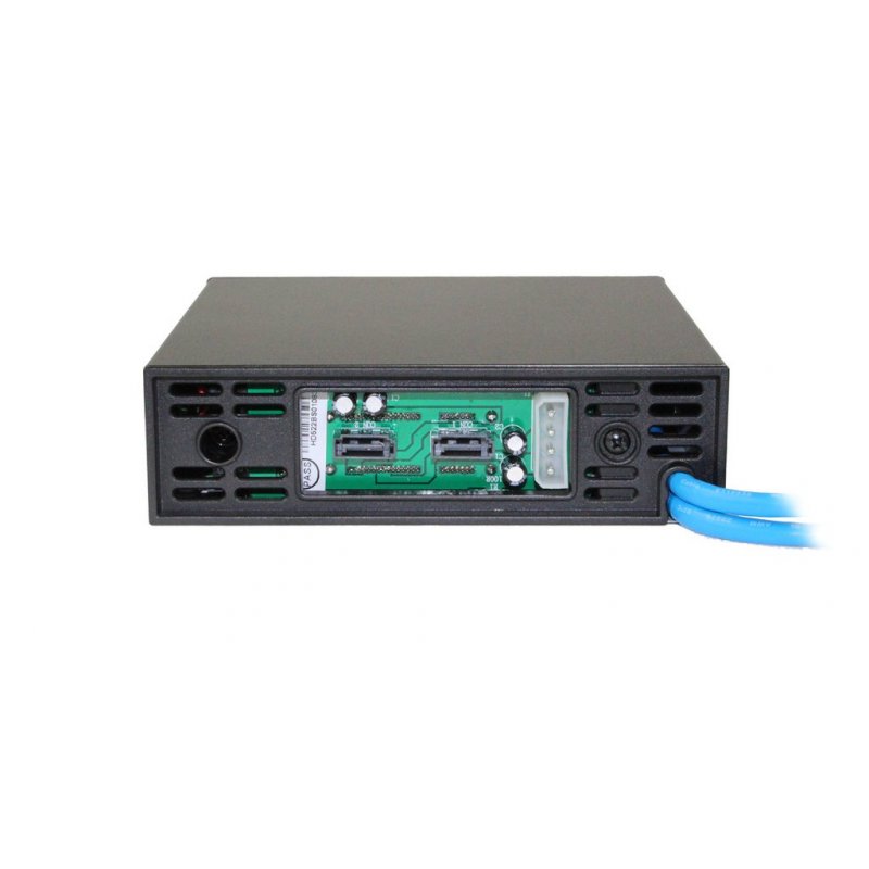 Smartteck SMT-B54131 Obturateur de baie de lecteur Noir