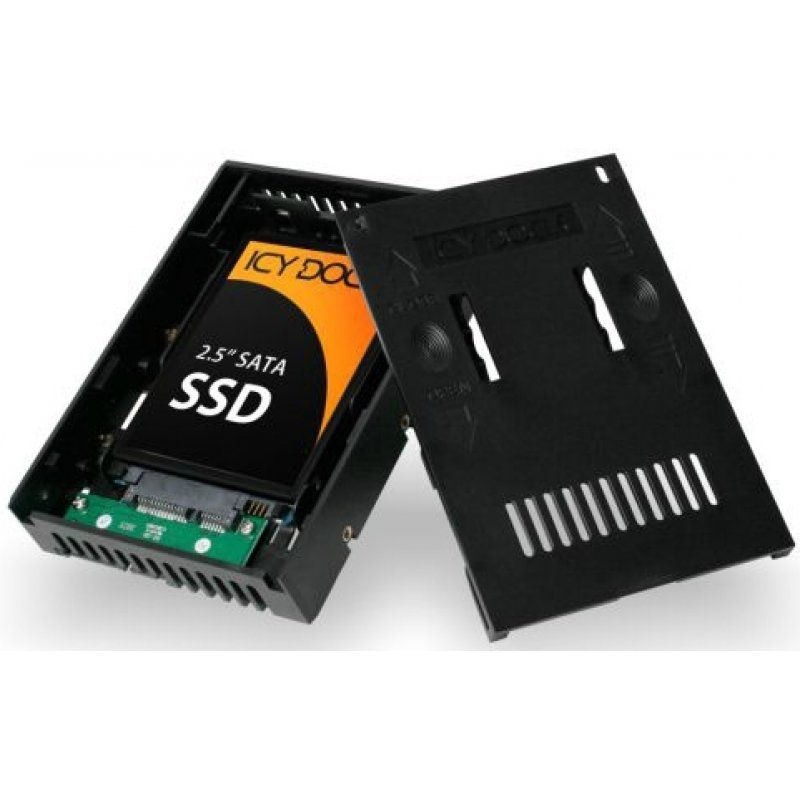 Berceau Icy Dock compatible EZConvert Air Lite MB882SP-1S-2B 3,5" vers 2,5" (Noir)