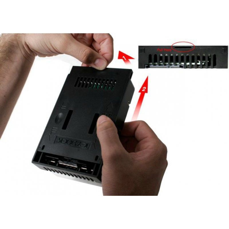 Berceau Icy Dock compatible EZConvert Air Lite MB882SP-1S-2B 3,5" vers 2,5" (Noir)