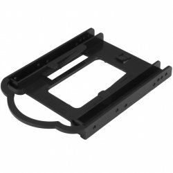 SUPPORT DE FIXATION HDD / SSD 2 5  DANS BAIE 3 5  SANS OUTILS